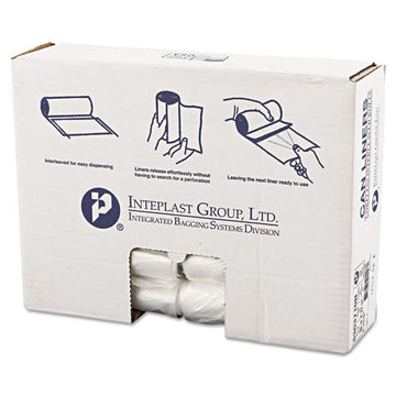 Inteplast Group High-density Interleaved Commercial Can Liners, 30 Gal, 10 Microns, 30" X 37", Clear, 500-carton freeshipping - TVN Wholesale